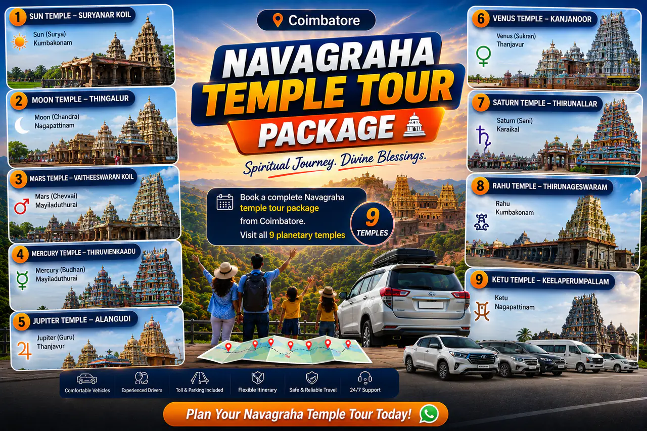 Navagraha Temple Tour Package